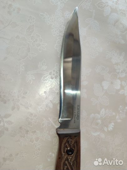 Нож Кизляр с ножной ручная работа ковка Хищник