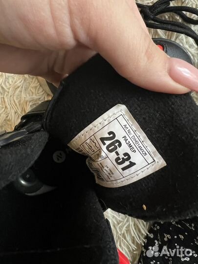 Коньки хоккейные детские