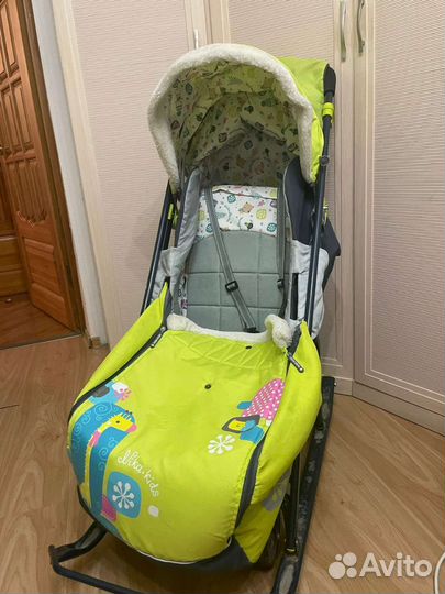 Коляска санки