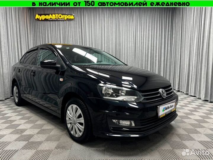 Volkswagen Polo 1.6 AT, 2016, 54 115 км