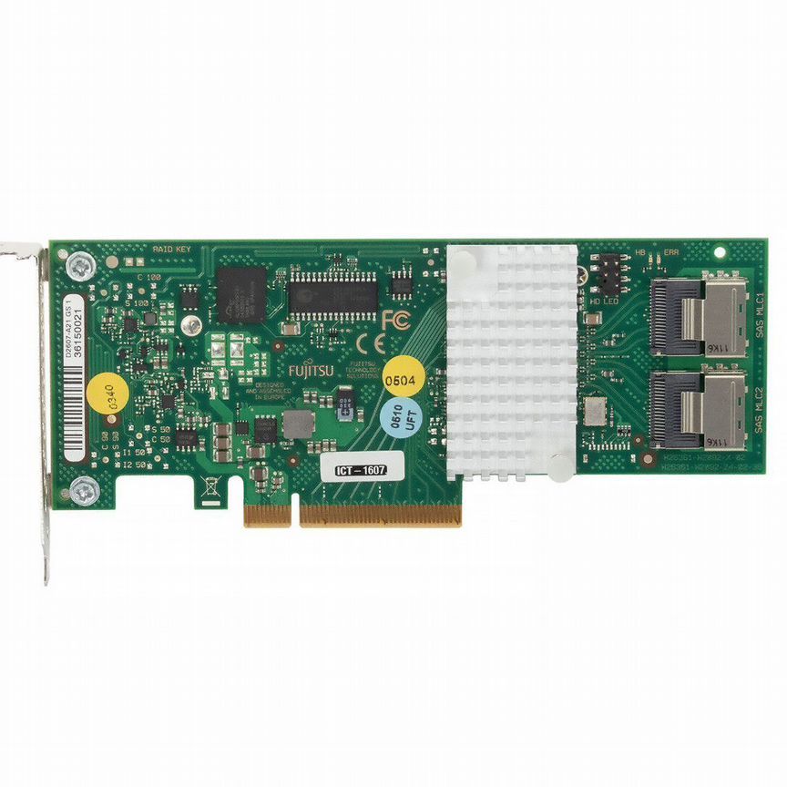 [S26361-D2607-A21] Контроллер Fujitsu Pci-E8x S26361-D2607-A21