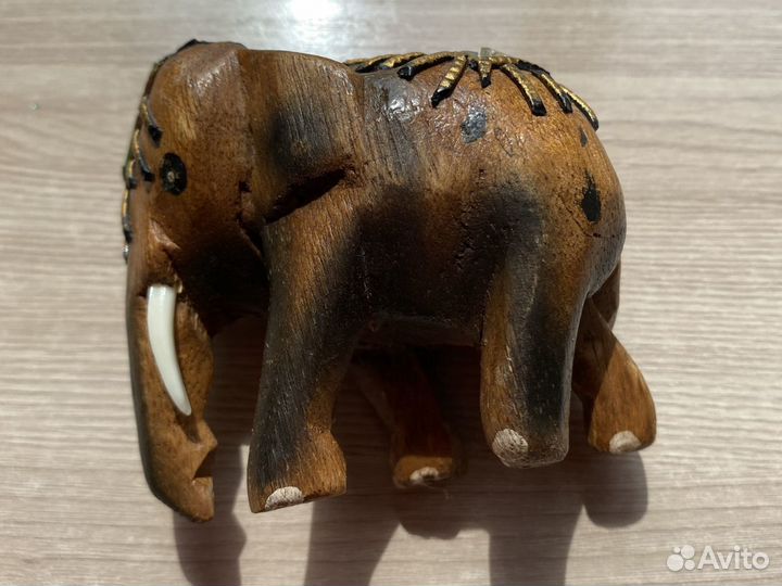 Статуэтка деревянная сувенир слоник Тайланд