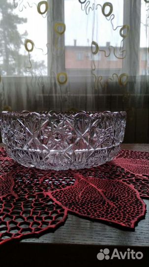 Немецкий хрусталь (конфетницы,салатницы,вазы)