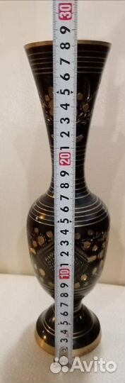 Ваза индия латунь