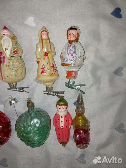 Елочные игрушки СССР