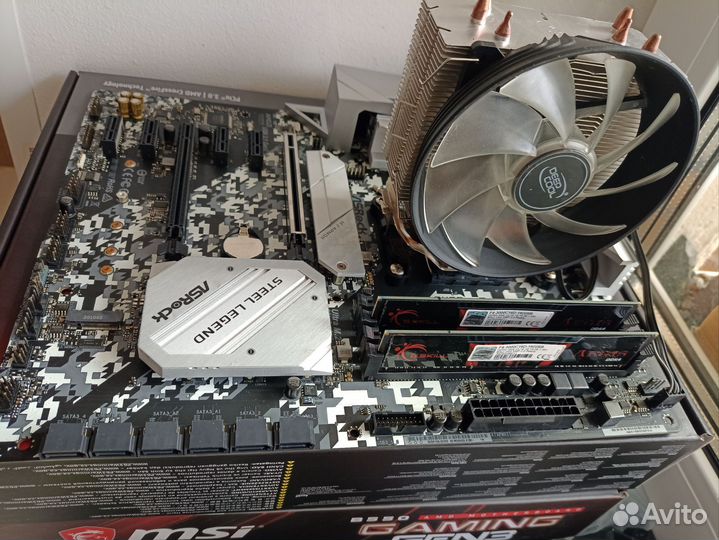 Комплект Ryzen 5 3500X/B450/16GB