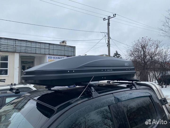 Автобокс Magnum 390 (чёрный 