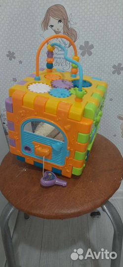 Развивающий кубик,бизикуб. Игровой центр