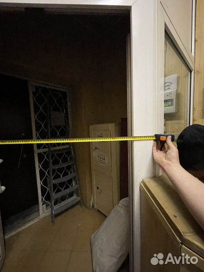 Тамбур с двойной дверью