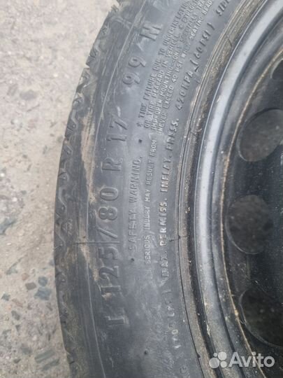 R17 Continental HSC1 125/80, PCD 5x120.6 DIA 18