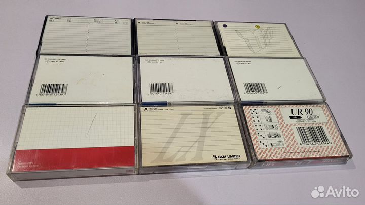 Аудиокассеты Sony Basf TDK Maxell