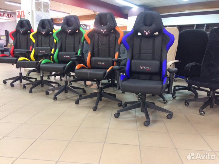 Игровые кресла c двухлетней гарантией