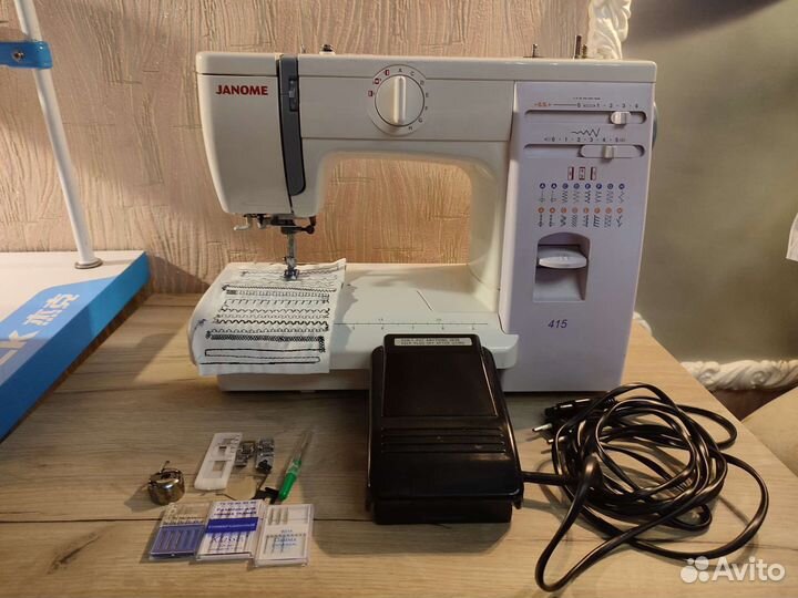 Швейная машина janome 415