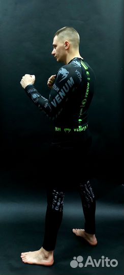 Комплект: рашгард + компрессионные штаны venum