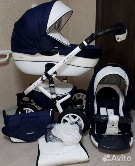 Коляска riko bruno 2 в 1