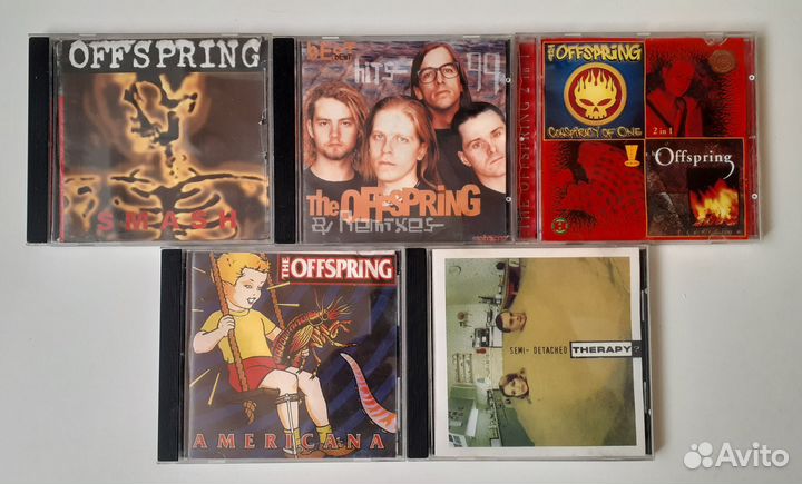 CD-диски Metallica, Guns’n’Roses, Aerosmith,Therap