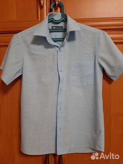 Рубашка 128, 134 корот. рукав (цвета на фото.)