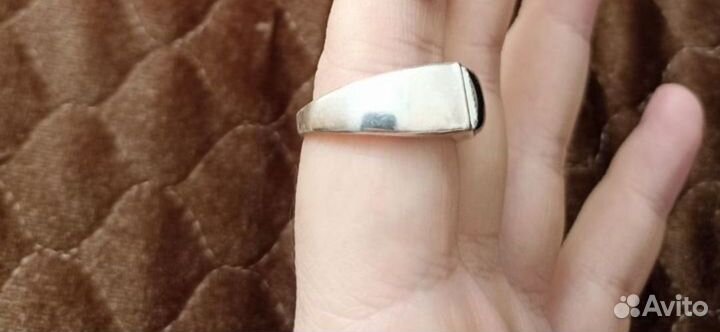 Мужской перстень серебро 925