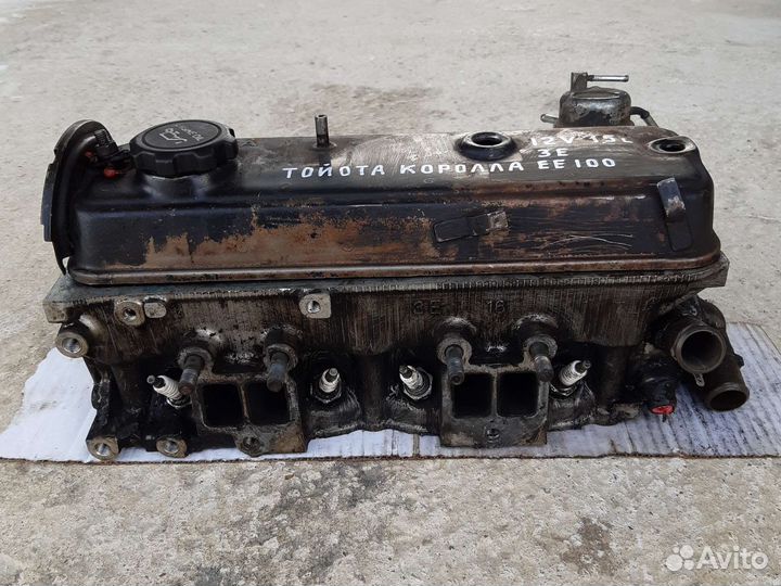 Головка блока цилиндров Toyota Corolla E100