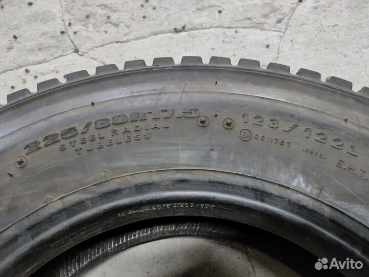 Шины 225/80R17.5 LT Dunlop Dectes SP001 2022г