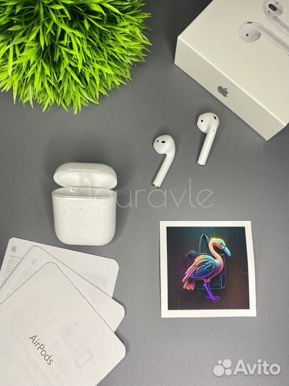 Наушники Apple AirPods 2 с гарантией