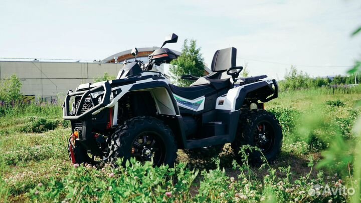 Квадроцикл aodes pathcross MAX 650 PRO LCD (белый)