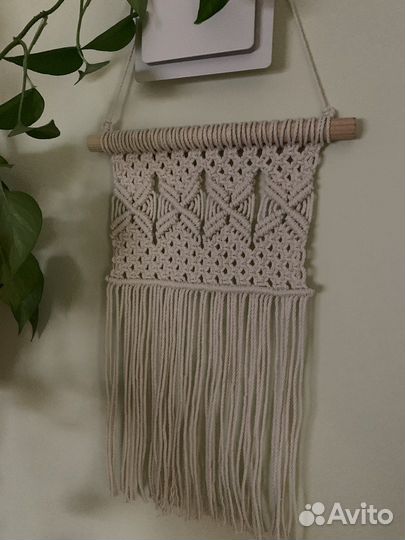 Мини панно макраме