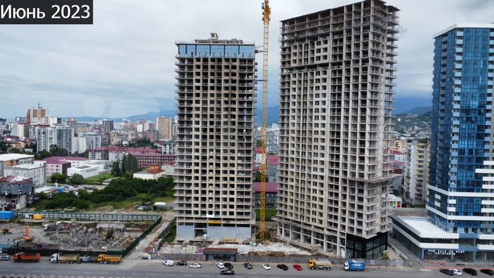 Квартира-студия, 25,6 м² (Грузия)