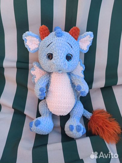 Мягкая игрушка динозавр