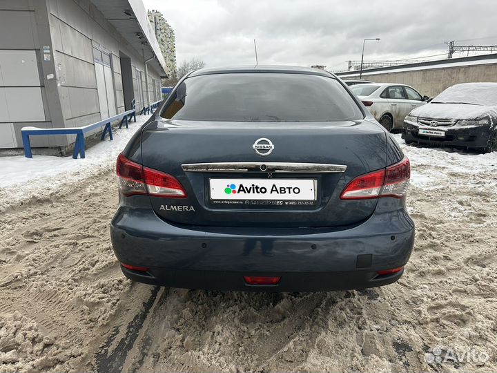 Nissan Almera 1.6 МТ, 2014, 246 547 км