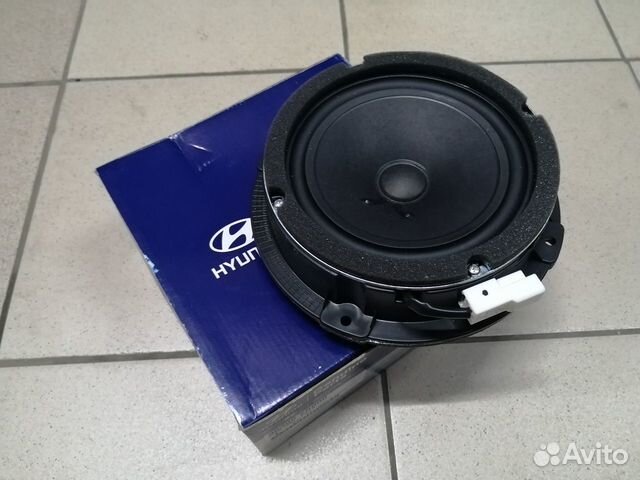 Динамик передней левой двери Санта Фе. Новый. Ориг