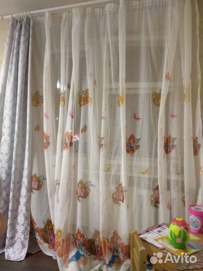 Тюль в детскую