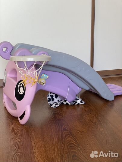 Детская горка пластиковая