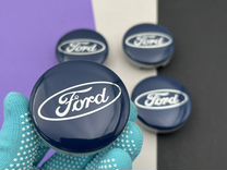 Колпачки 4 шт заглушки на литые диски Ford Форд