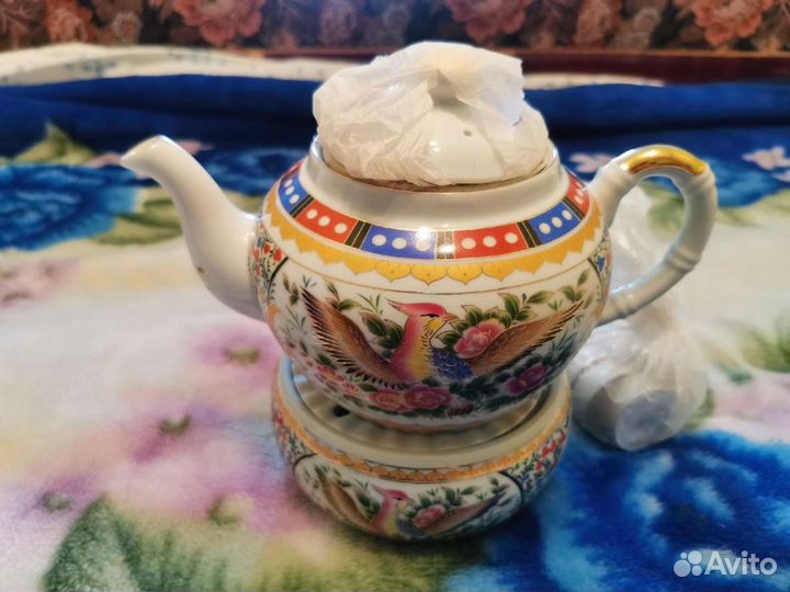 Чайник заварочный на подставке