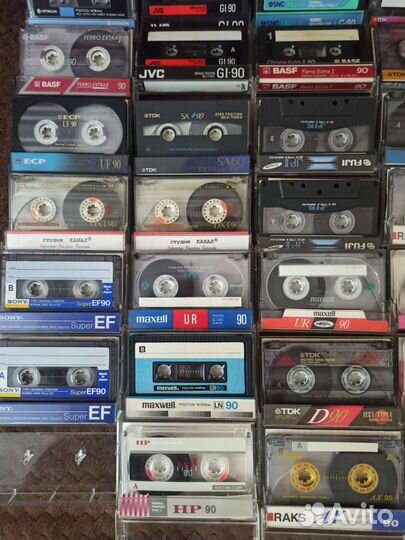 Аудиокассеты с записью