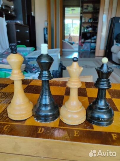 Шахматы СССР гроссмейстерские большие 45х45