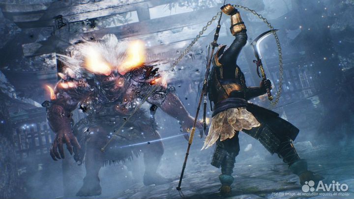 Диски игры для ps4 Nioh