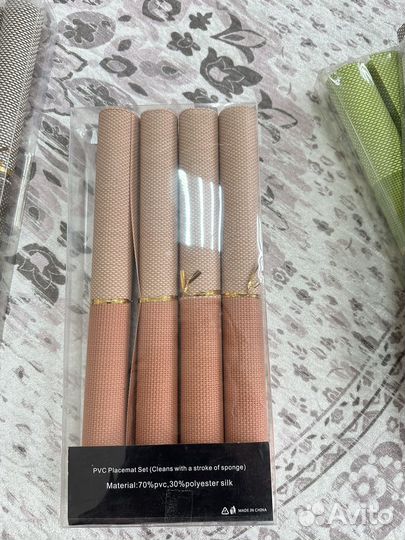 Набор сервировочных салфеток Пвх 4 шт