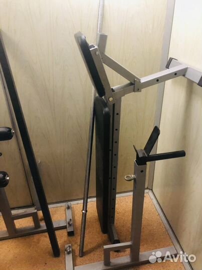 Скамья, стойки, железо Kettler