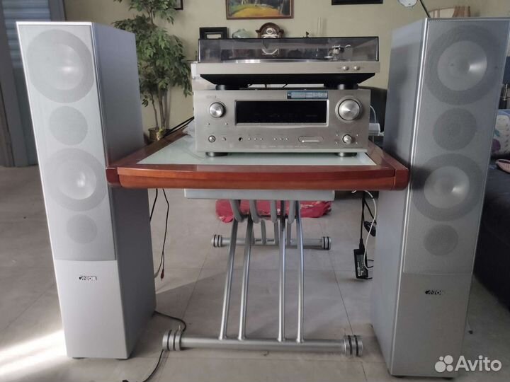 Denon DP-300F, Denon avr-1509, Canton GLE 407