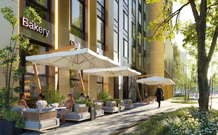 Квартира-студия, 29,7 м², 7/43 эт.