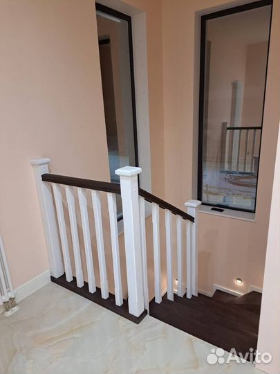 Деревянные лестницы на второй этаж на заказ