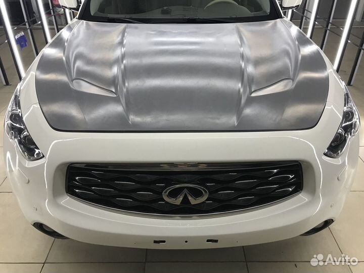 Капот с Жабрами Infiniti QX70 FX35.37.50 S51