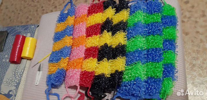 Мочалка ручной работы