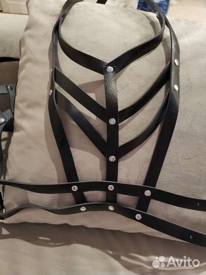 Портупея натуральная кожа