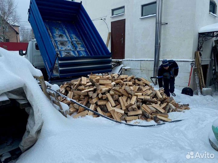 Дрова колотые березовые