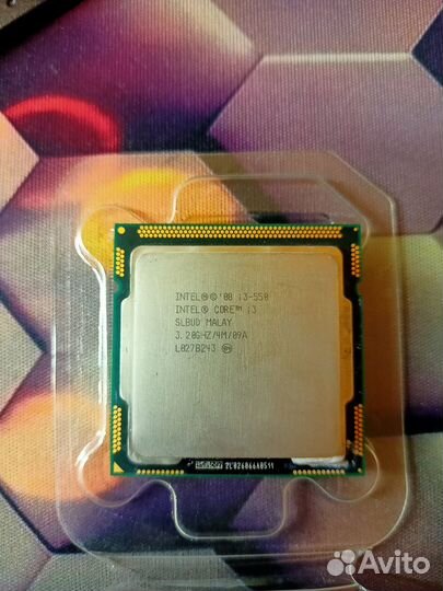 Комплект. Процессор и кулер на LGA 1156