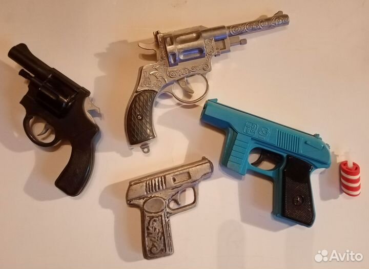 Пистолеты игрушки СССР