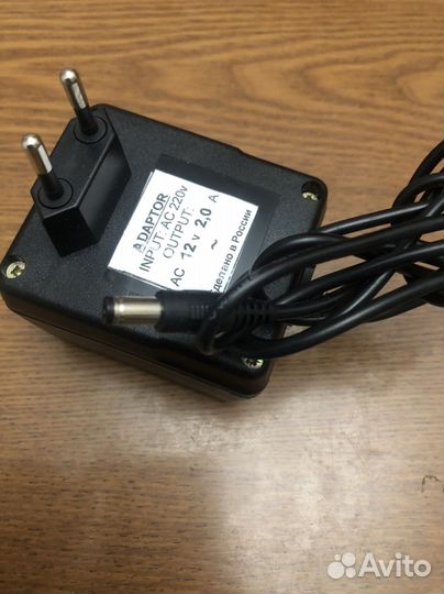 Блок питания Ас 12в 2а переменного тока